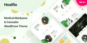 Healfio Medical Marijuana Coffeeshop WordPress Theme 1.35破解版主题