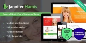 Health Coach Blog Lifestyle Magazine WordPress Theme 1.1破解版主题