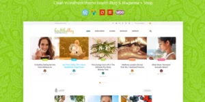 Healthy Living WordPress Theme 1.2.4破解版主题