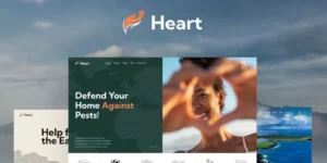 Heart – Donation Charity Non-Profit WordPress Theme + AI 1.0.0破解版主题