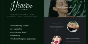 Heaven Salon Beauty Center WordPress Theme 1.0破解版主题