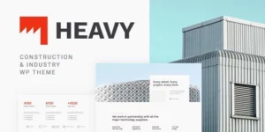 Heavy Industrial WordPress Theme 1.0.8破解版主题