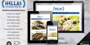 Hellas – Greek Restaurant WordPress Theme 1.07破解版主题