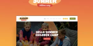 Hello Summer Summer Camp WordPress Theme 1.0.7破解版主题