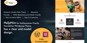 Help Him WordPress Charity Foundation Theme WordPress Theme 1.0.0破解版主题
