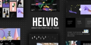 Helvig Creative Portfolio Theme 1.0破解版主题