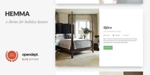 Hemma Hotel BnB WordPress theme 1.4.15破解版主题