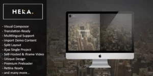Hera Creative Multipurpose WordPress Theme 2.6.5破解版主题
