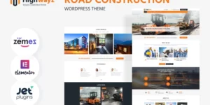 Highwayz Road Construction WordPress Theme 1.0.4破解版主题