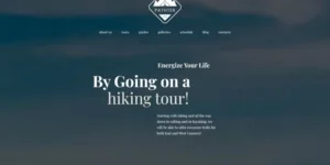 Hiking Camping Tours WordPress Theme 1.0.0破解版主题
