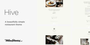 Hive Restaurant Cafe WordPress Theme 1.0.2破解版主题