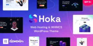 Hoka Web SaaS IT Solutions Elementor WordPress Theme 1.0.3破解版主题