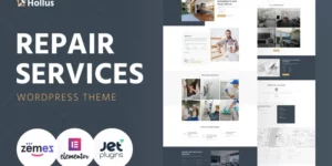 Hollus Repair Services Multipurpose Modern WordPress Elementor Theme WordPress Theme 1.0.1破解版主题