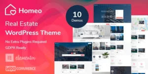 Homeo Real Estate WordPress Theme 1.2.34 1.2.34破解版主题