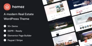 Homez – Real Estate WordPress Theme 1.0.5破解版主题