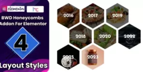Honeycombs Addon For Elementor 1.0破解版插件