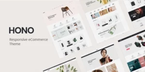 Hono Multipurpose WooCommerce WordPress Theme 1.0.3破解版主题