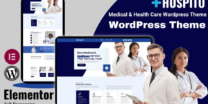 Hospito Medical Healthcare Full Responsive WordPress Theme 1.0.0破解版主题