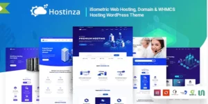 Hostinza Whmcs Web-Hosting WordPress Theme 3.1.0破解版主题
