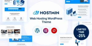 Hostmin Multipurpose Web Hosting WordPress Theme 1.0.0破解版主题