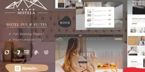 Hotel Inn Booking Theme 1.1破解版主题
