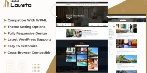 Hotel Lovato Hotel Resort Booking WordPress Theme 1.0.0破解版主题