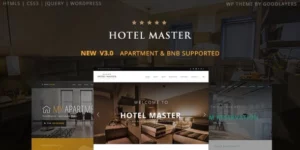 Hotel Master Booking WordPress 4.1.1破解版主题