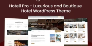 Hotell Pro Luxurious and Boutique Hotel WordPress Theme 1.0.0破解版主题