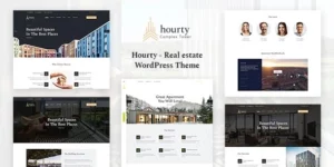 Hourty – Real Estate Classify WordPress Theme 1.1.4破解版主题
