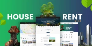 HouseRent Multi Concept Rental WordPress Theme 1.6.1破解版主题