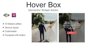 Hover Box Elementor Page Builder Addon 1.0.4破解版插件