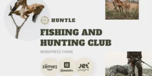 Huntle Fishing and Hunting Club WordPress Theme 1.0.1破解版主题