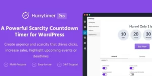 HurryTimer Pro – An Scarcity and Urgency Countdown Timer for WordPress WooCommerce 2.12.2破解版插件