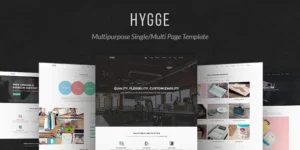 Hygge Multipurpose Single/Multi Page Template 1.0.11破解版主题