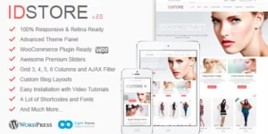 IDStore Responsive Multi-Purpose Ecommerce Theme 4.5破解版主题
