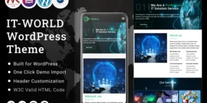 IT World WordPress Theme WordPress Theme 1.00破解版主题