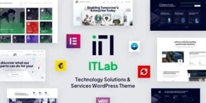 ITLab – Technology Solutions Services WordPress Theme 1.0.1破解版主题