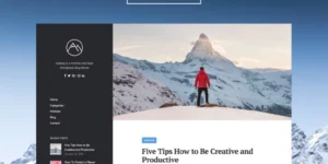 Iceberg Clean Modern WordPress Blog Theme 2.1.1破解版主题