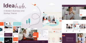 Ideahub Modern Startup Theme 1.2破解版主题