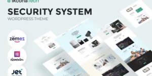 Ikcon Tech Security System WordPress Theme 1.0.1破解版主题
