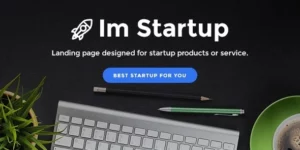 ImStartup Startup Landing Page WordPress Theme 1.3.8破解版主题