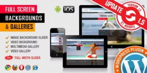 ImageVideo FullScreen Background WordPress Plugin 1.6.6破解版插件