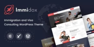 Immidox Immigration and Student consultancy WordPress Theme + RTL 1.0破解版主题