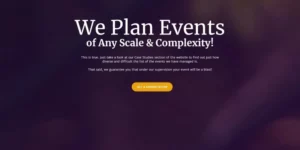 InTime Events Management Company WordPress Theme 1.0.0破解版主题