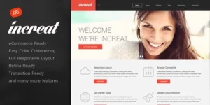Increat Responsive Multi-Purpose Theme 2.7破解版主题