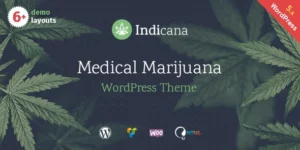 Indicana Medical Marijuana Dispensary WordPress Theme 1.4.6破解版主题