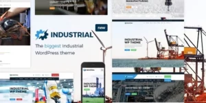 Industrial Factory Business WordPress Theme 1.6.2破解版主题