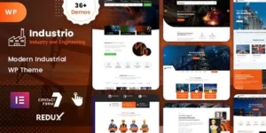 Industrial Industry Factory WordPress 1.7.0破解版主题