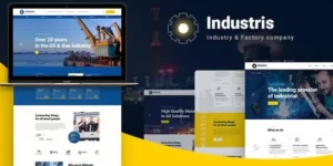 Industris Factory Business WordPress Theme 1.0.6破解版主题