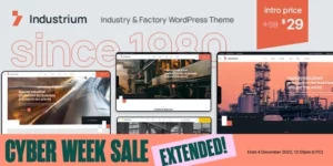 Industrium | Industry Factory WordPress Theme 1.3破解版主题